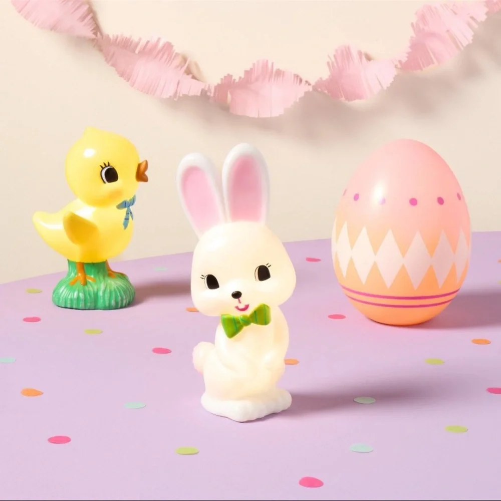 New Lit Decorative Easter Blow Mold White Bunny by Target Spritz Spring 2026